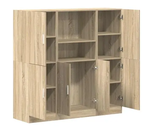 133 -Osaline Köögimööbli Komplekt, Sonoma Tamm, Tehispuit