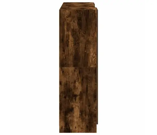 Virtuvės Spintelių Komplektas, 3 Dalių, Dūminio Ąžuolo, Mediena