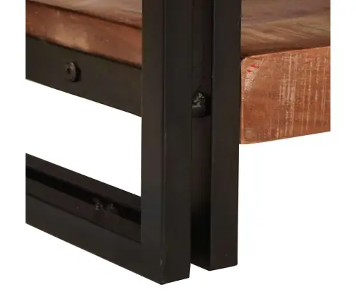 Konsoles Galdi 2 Pcs Daudzkrāsains Pārstrādāts Masīvkoks Vidaxl