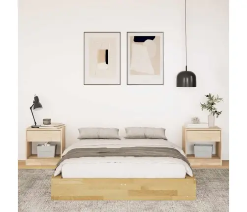 Gultas Rāmis Bez Matrača 120X200 Cm Masīvkoka Ozols Vidaxl