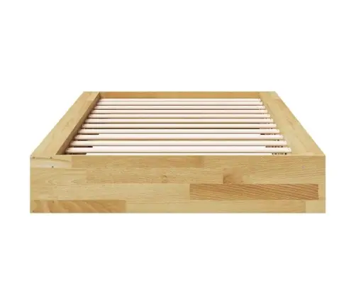 Voodiraam Ilma Madratsita 75X190 Cm Täispuidust Tamm