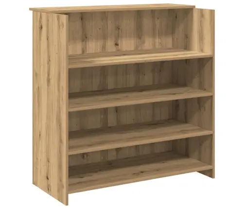 Reģistratūra, Koka Krāsa, 100X50X103,5 Cm, Inženierijas Koks Vidaxl