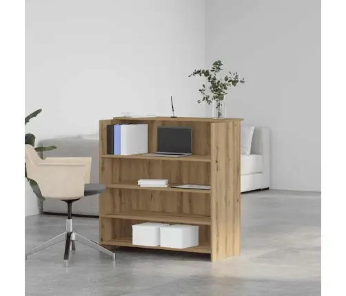 Reģistratūra, Koka Krāsa, 100X50X103,5 Cm, Inženierijas Koks Vidaxl