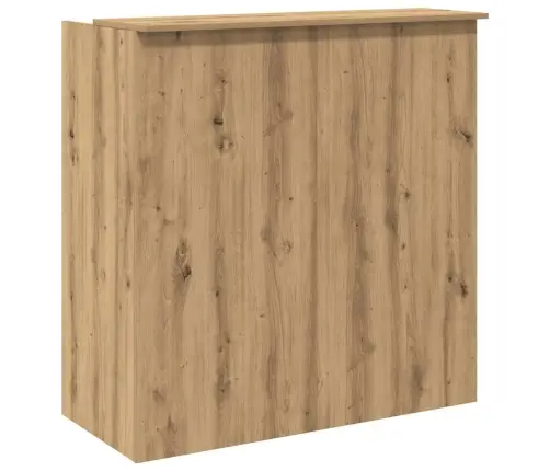 Reģistratūra, Koka Krāsa, 100X50X103,5 Cm, Inženierijas Koks Vidaxl