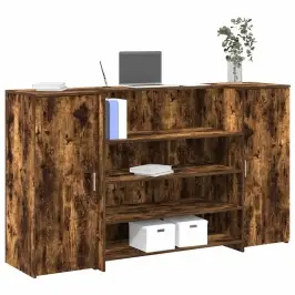 Reģistratūra, 180X50X103,5 Cm, Inženierijas Koks Vidaxl