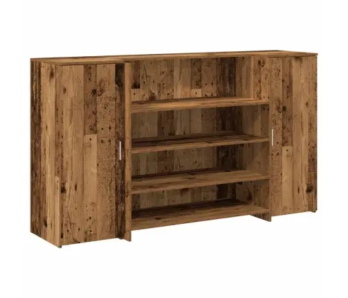Registratūra, Medienos, 180X50X103,5 cm Apdirbta Mediena