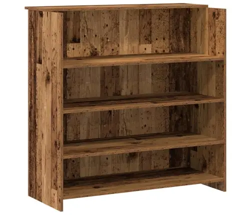 Registratūra, Medienos, 180X50X103,5 cm Apdirbta Mediena