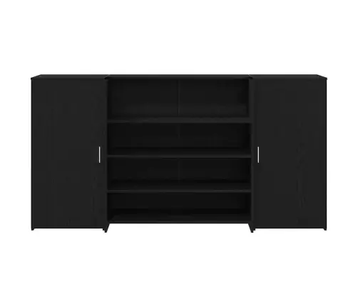 Vastuvõtulaud, Must Tamm, 200 X 50 X 103,5 cm Töödeldud Puit