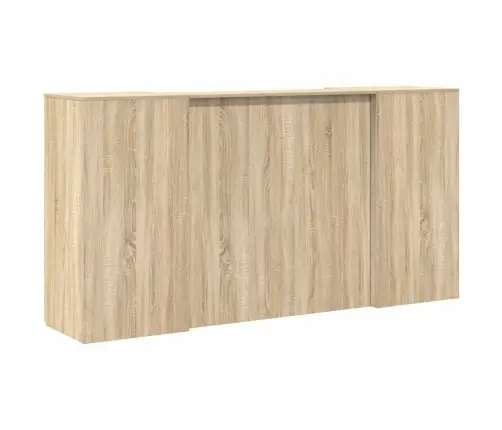 Vastuvõtulaud, Sonoma Tamm, 200X50X103,5 cm Tehispuit