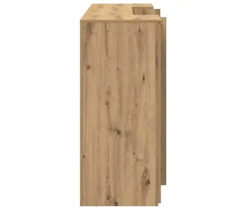 Reģistratūra, Koka Krāsa, 200X50X103,5 Cm, Inženierijas Koks Vidaxl