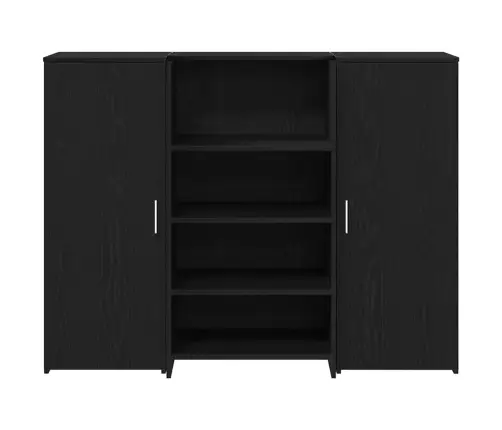 Vastuvõtulaud, Must Tamm, 135X50X103,5 cm Tehispuit