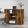 Reģistratūra, 135X50X103,5 Cm, Inženierijas Koks Vidaxl
