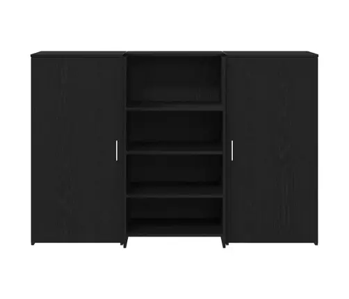 Vastuvõtulaud, Must Tamm, 155X50X103,5 cm Tehispuit