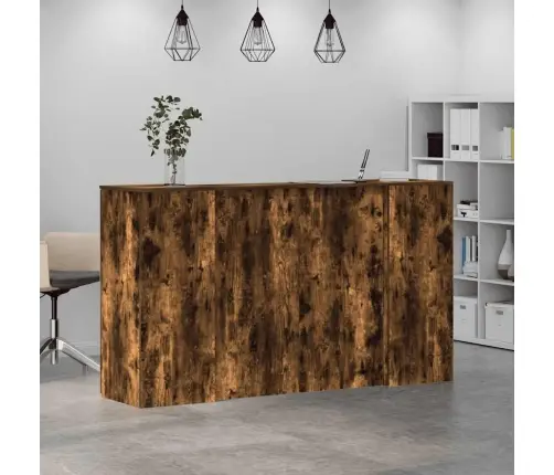 Reģistratūra, 180X50X103,5 Cm, Inženierijas Koks Vidaxl