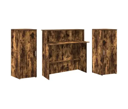 Reģistratūra, 180X50X103,5 Cm, Inženierijas Koks Vidaxl