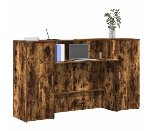 Reģistratūra, 180X50X103,5 Cm, Inženierijas Koks Vidaxl