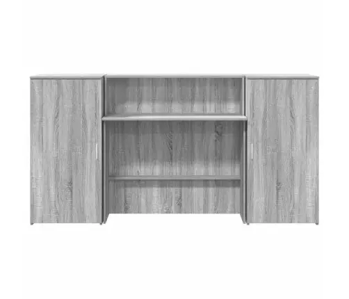Vastuvõtulaud, Hall Sonoma Tamm, 200X50X103,5 cm Tehispuit