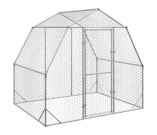 Vištienos Bėgimas, 2,5X2X2,25M, Galvanizuotas Plienas