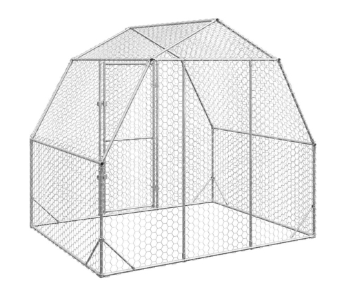 Vištienos Bėgimas, 2,5X2X2,25M, Galvanizuotas Plienas