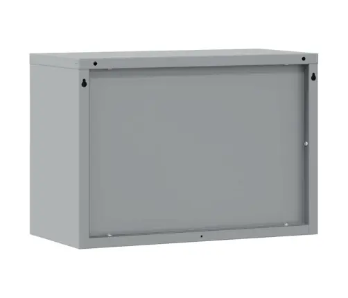 Rīku Skapis Ar Uzglabāšanu Sarkans Un Pelēks 50 X 25 X 35 Cm Vidaxl