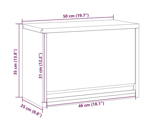 Rīku Skapis Ar Uzglabāšanu Sarkans Un Pelēks 50 X 25 X 35 Cm Vidaxl