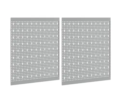 Sandėliavimo Suolas 2 Pcs Pilka 100 X 1 X 60 Cm