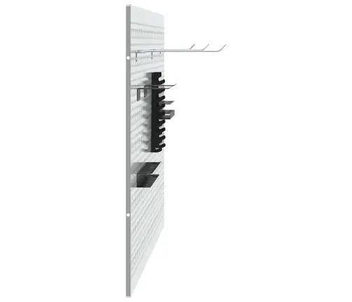 Sandėliavimo Suolas 2 Pcs Pilka 100 X 1 X 60 Cm