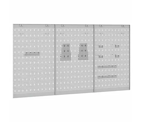 Laopink 3 Pcs Hall 150 X 1 X 80 Cm Pulbervärvitud Teras