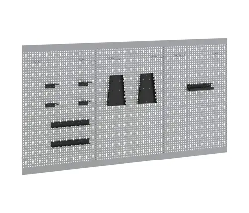 Laopink 3 Pcs Hall 150 X 1 X 80 Cm Pulbervärvitud Teras