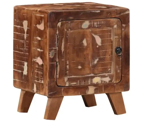 Naktsskapītis 2 Gab 40X32X46 Cm Reģenerēts Masīvkoks Vidaxl