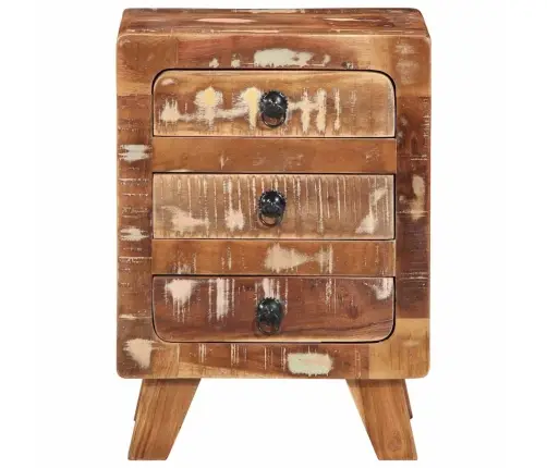 Öökapp 37X32X50 Cm Taaskasutatud Täispuit