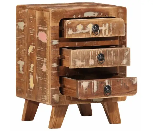 Öökapp 37X32X50 Cm Taaskasutatud Täispuit