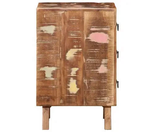 Lovos Spintelė 2 Vnt 37X32X50 Cm Perdirbta Medžio Masyvo