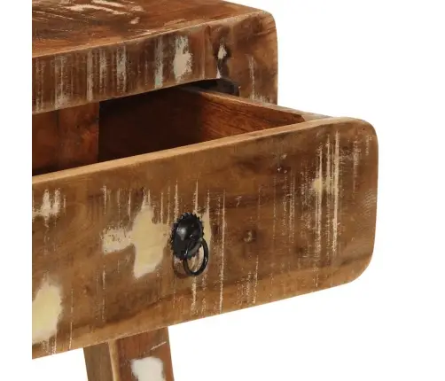 Konsoles Galds 90X32X75 Cm Reģenerēts Masīvkoks Vidaxl