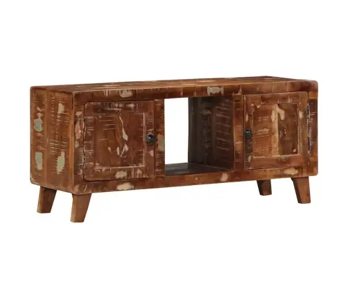 Telerikapp 105X46X32 Cm Taaskasutatud Täispuit