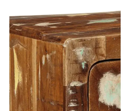 Sienas Televizora Skapis 100X32X25 Cm Reģenerēts Masīvkoks Vidaxl