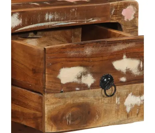 Sienas Televizora Skapis 100X32X25 Cm Reģenerēts Masīvkoks Vidaxl