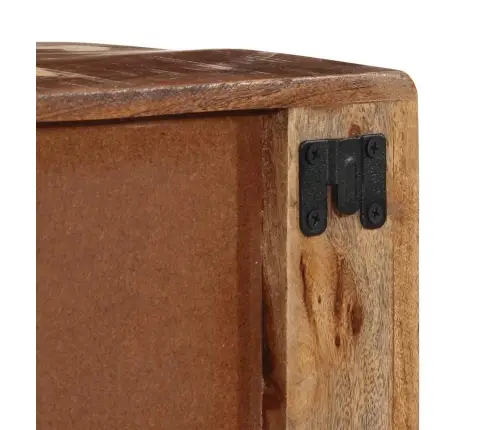 Sienas Televizora Skapis 100X32X25 Cm Reģenerēts Masīvkoks Vidaxl