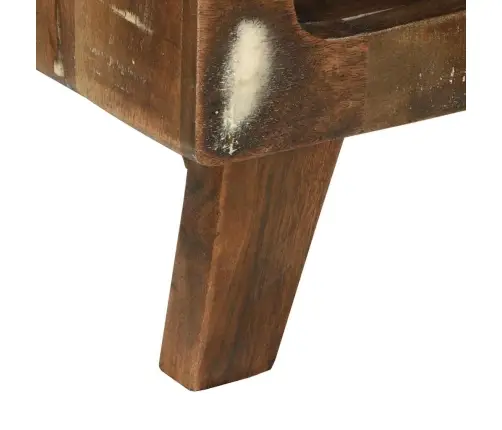 Kohvilaud Mitmevärviline 90 X 50 X 35 Cm Taastatud Puit