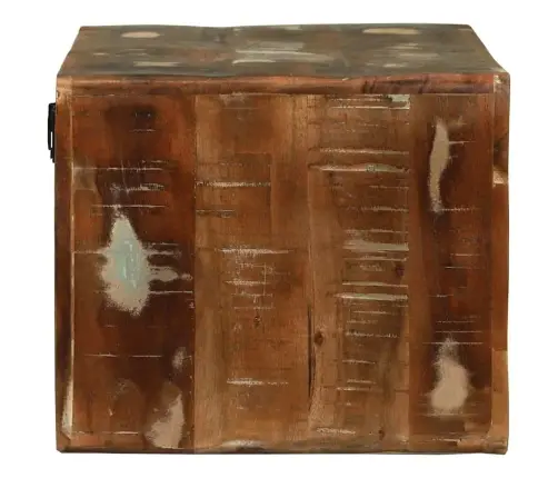 Tv Skapis Ar Plauktu Daudzkrāsains Pārstrādāts Masīvkoks Vidaxl