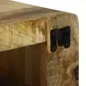 Tv Skapis Ar Plauktu Brūna 100 X 32 X 36 Cm Mango Masīvkoks Vidaxl
