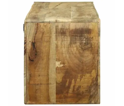 Tv Skapis Ar Plauktu Brūna 100 X 32 X 36 Cm Mango Masīvkoks Vidaxl