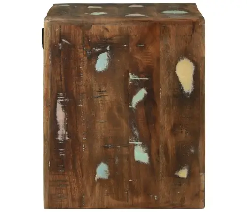 Tv Üksused Riiuliga 2 Pcs Mitmevärviline Tugev Taastatud Puit