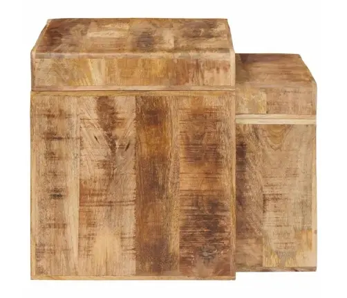 Galdiņi Brūna Mango Masīvkoks Vidaxl