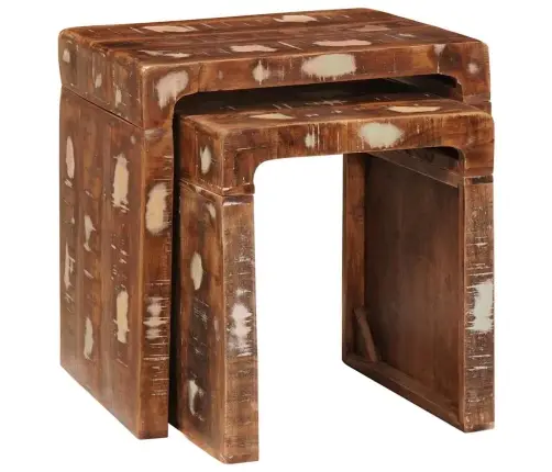 Lõpplauad Pruun Tugev Taastatud Puit