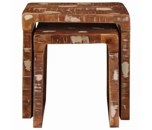 Lõpplauad Pruun Tugev Taastatud Puit