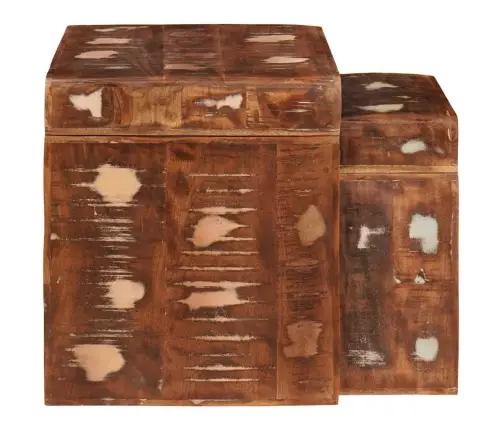 Lõpplauad Pruun Tugev Taastatud Puit