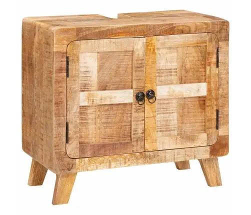 Vannas Istabas Skapītis Cietā Mango Koks Un Inženierijas Koks Vidaxl