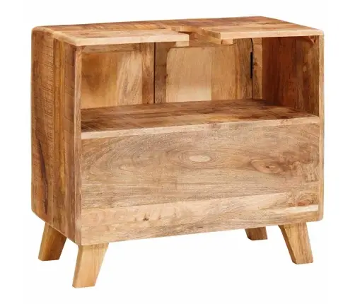 Vannas Istabas Skapītis Cietā Mango Koks Un Inženierijas Koks Vidaxl