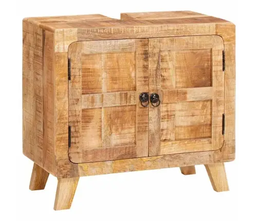 Vannas Istabas Skapītis Cietā Mango Koks Un Inženierijas Koks Vidaxl